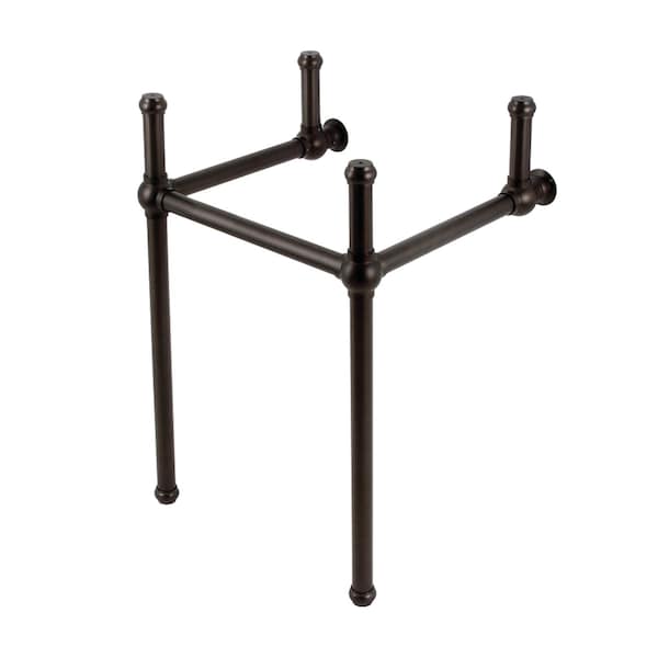 Brass Console Sink Legs, Oil Rubbed Bronze